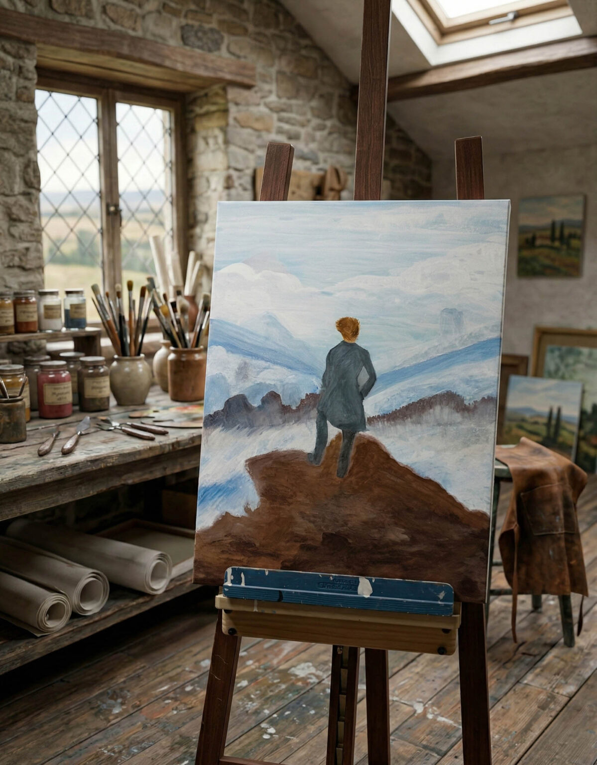 Pittura - L'uncientto di anna