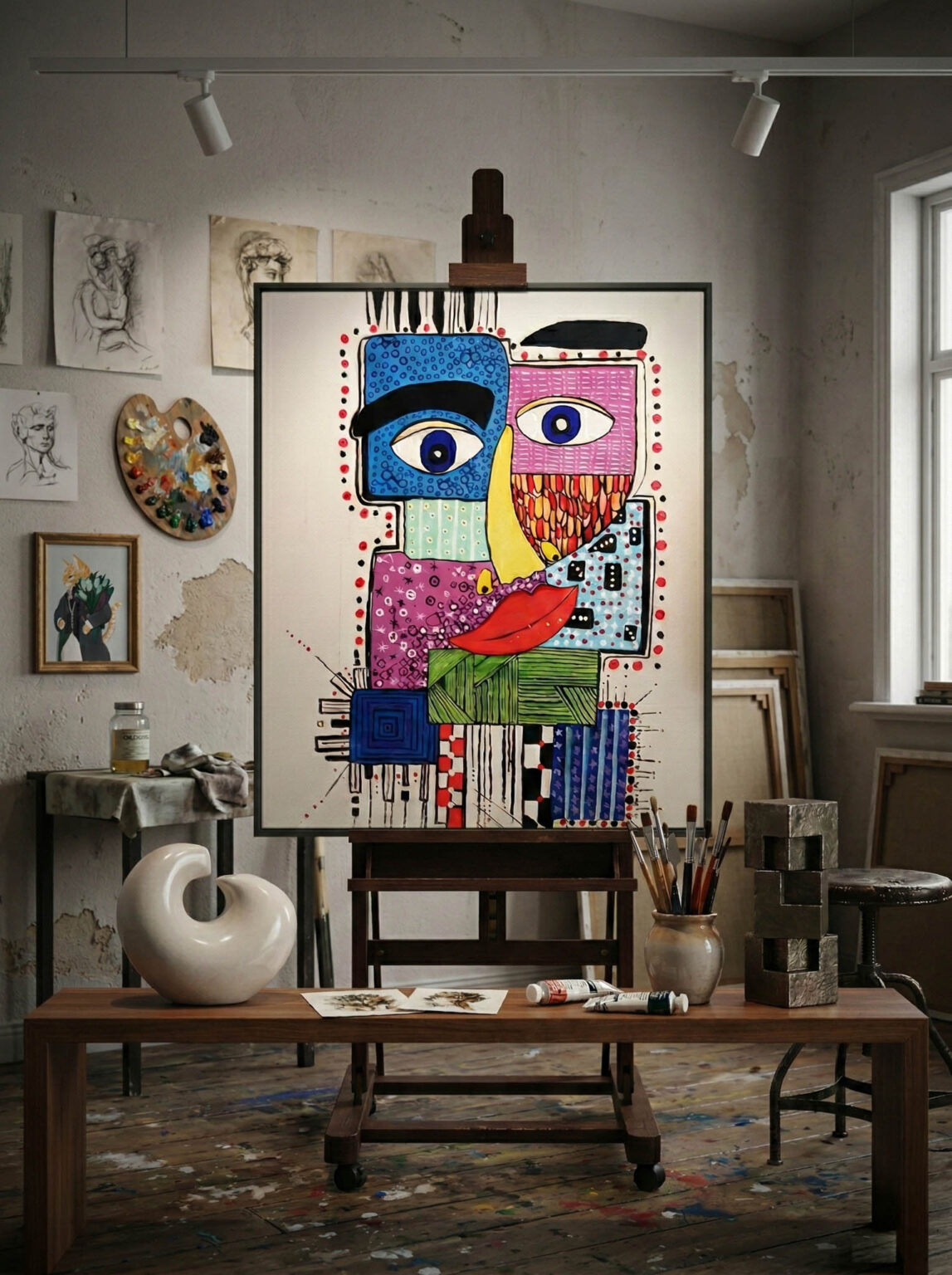 Pittura - L'uncientto di anna