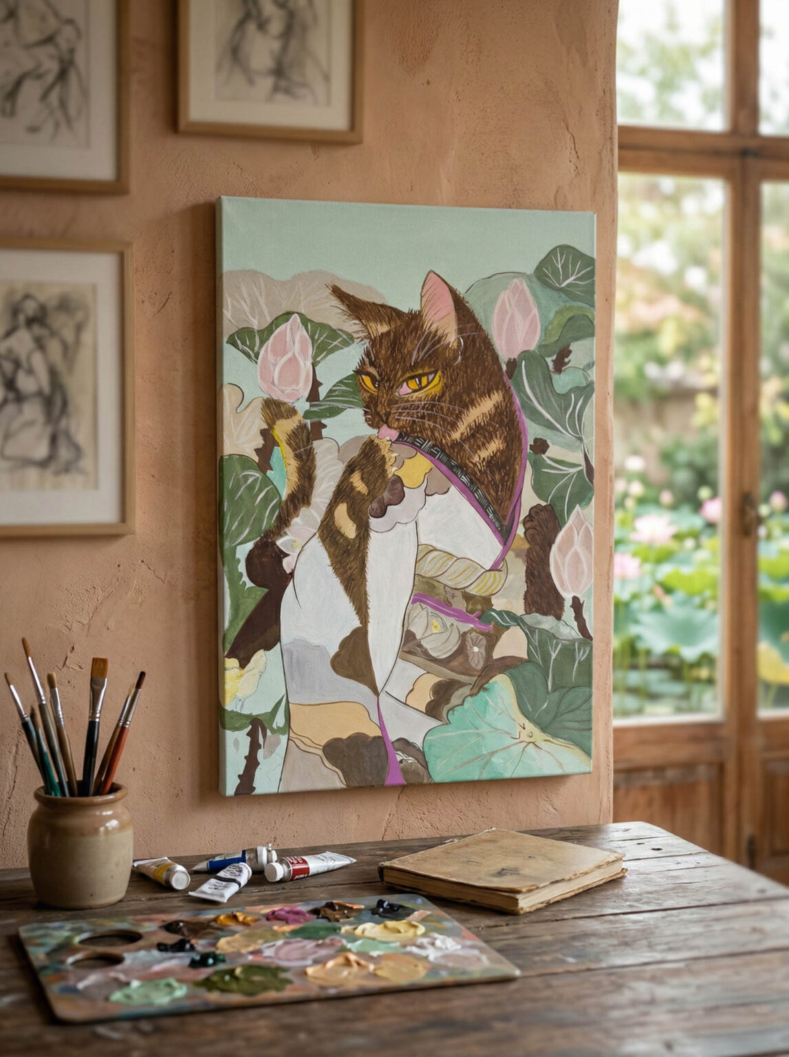 Pittura - L'uncientto di anna